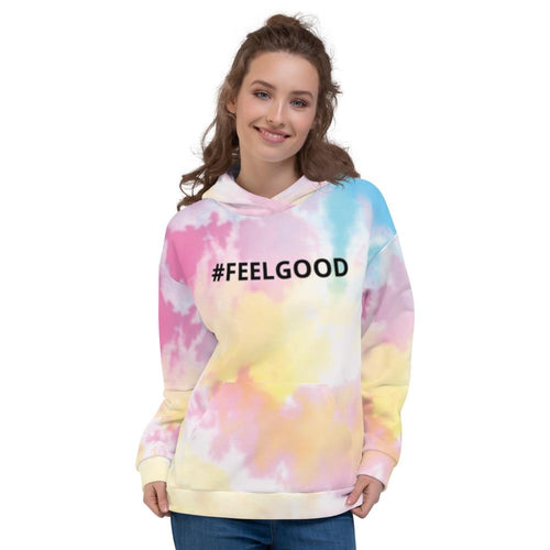 Sweat à Capuche Sky Tie and Dye Unisexe #FEELGOOD