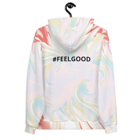 Sweat à Capuche Flamme Tie and Dye Unisexe #FEELGOOD