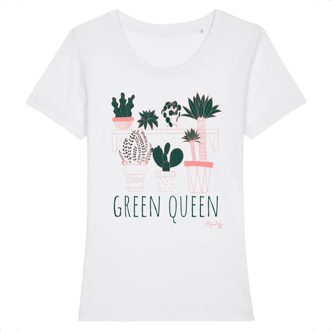 Tee-shirt Green Queen