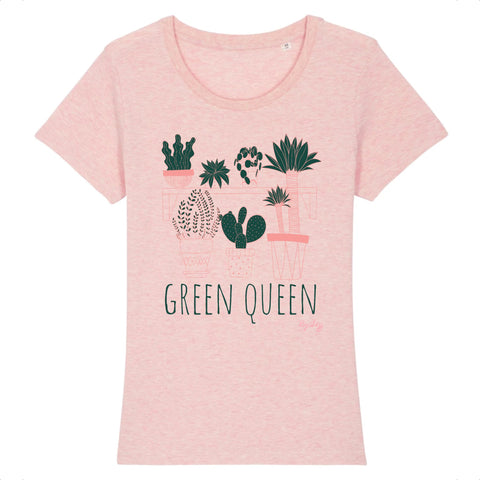 Tee-shirt Green Queen